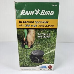 Rain Bird LG3HE In-Ground Impact Sprinkler with Click-N-Go Hose Connect